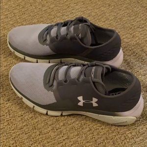 Under Armour Gray Athletic Shoes